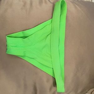 Frankies neon bikini bottom. Only worn twice